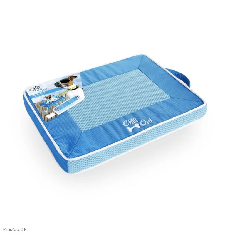 AFP Chill Out Hunde Kølemadras Stor 100x75 cm Blå